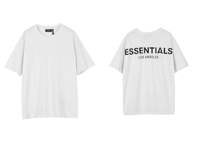 Fear of God Essentials-LA Tee White limited Reflective