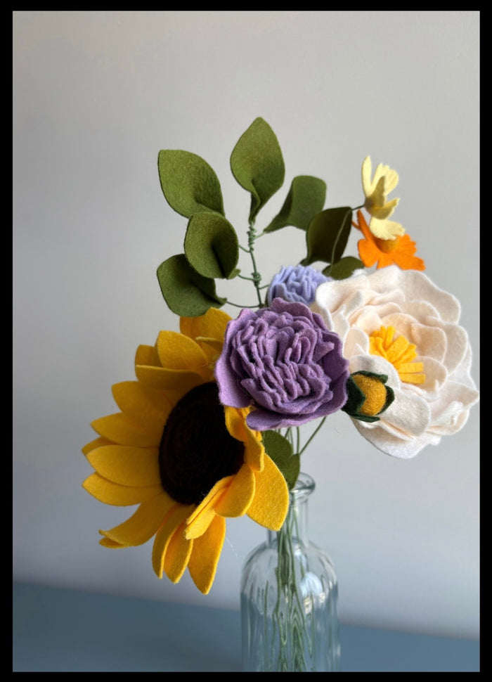 Felt Sunflower