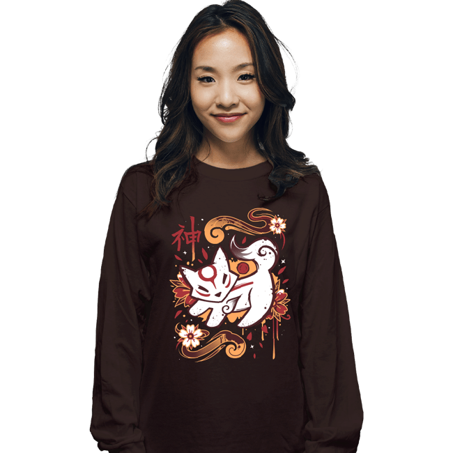 Long Sleeve Shirts, Unisex / Small / Dark Chocolate