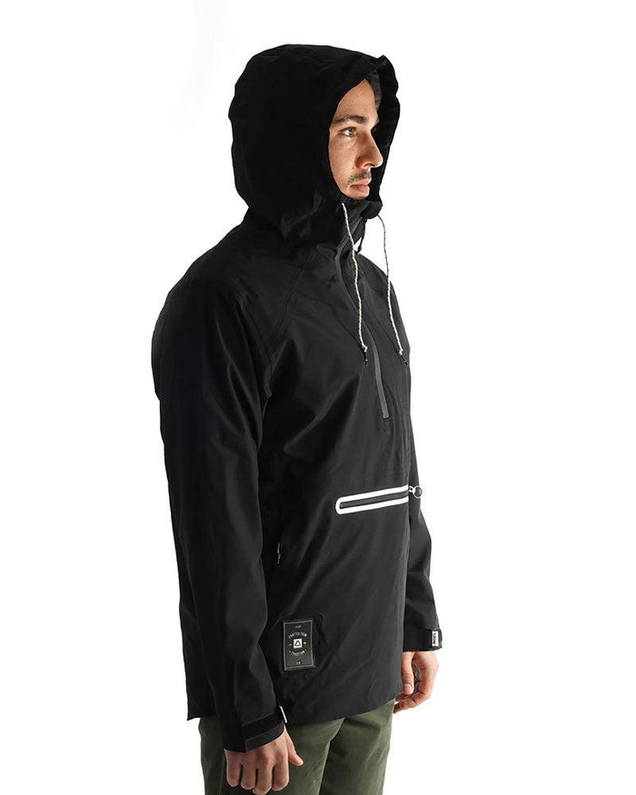 Follow Layer 3.11 Outer Spray Anorak-Black-S-Skiforce Australia