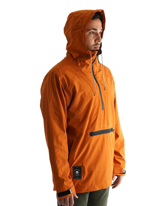 Follow Layer 3.11 Outer Spray Anorak-Black-S-Skiforce Australia