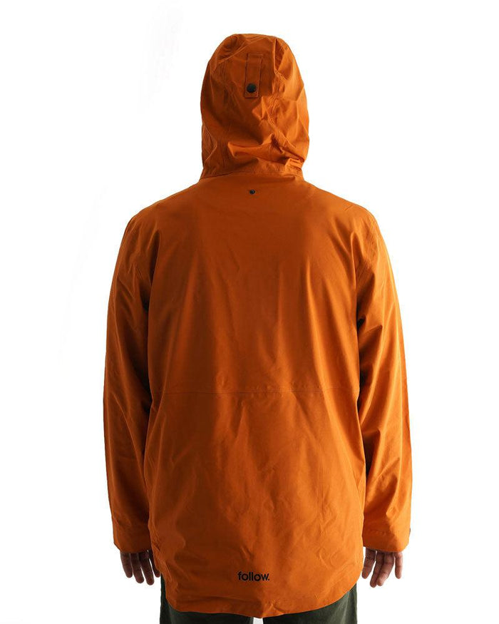 Follow Layer 3.11 Outer Spray Anorak-Black-S-Skiforce Australia