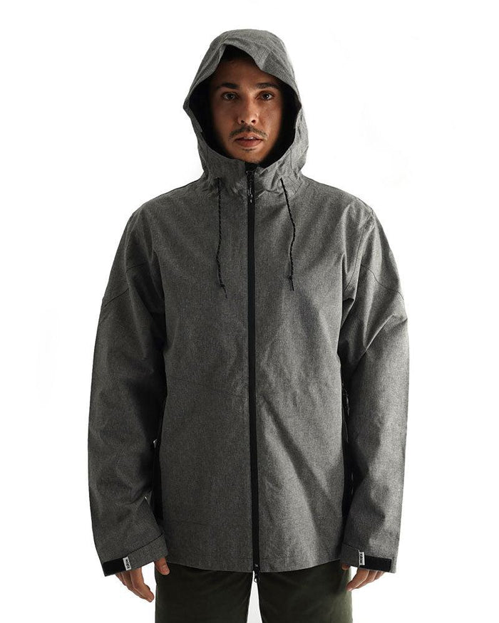 Follow Layer 3.11 Outer Spray Twelker-Charcoal-S-Skiforce Australia