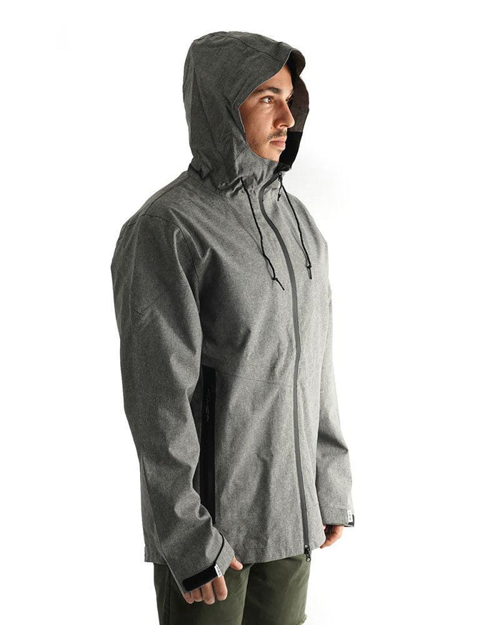 Follow Layer 3.11 Outer Spray Twelker-Charcoal-S-Skiforce Australia