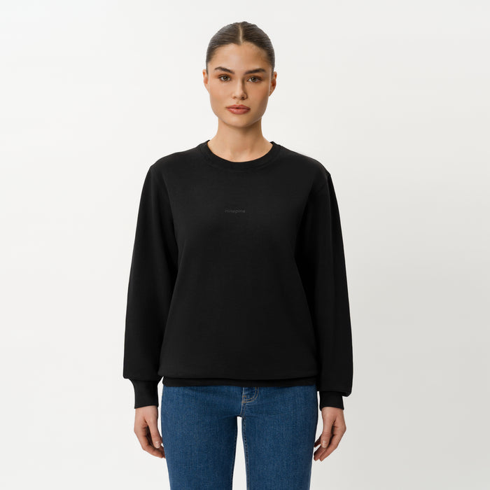 French Terry Crewneck Sweater - Ninepine