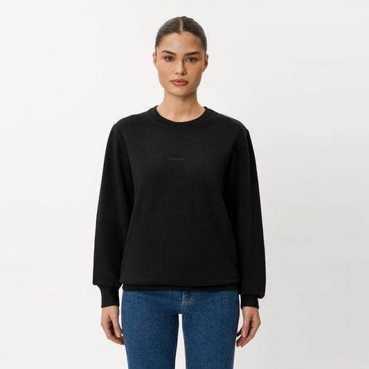 French Terry Crewneck Sweater - Ninepine