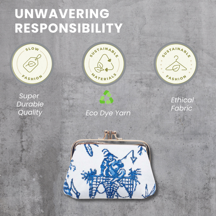 FRMP-BM-CHINO | British Museum Chinoiserie Coin Clasp Frame Purse