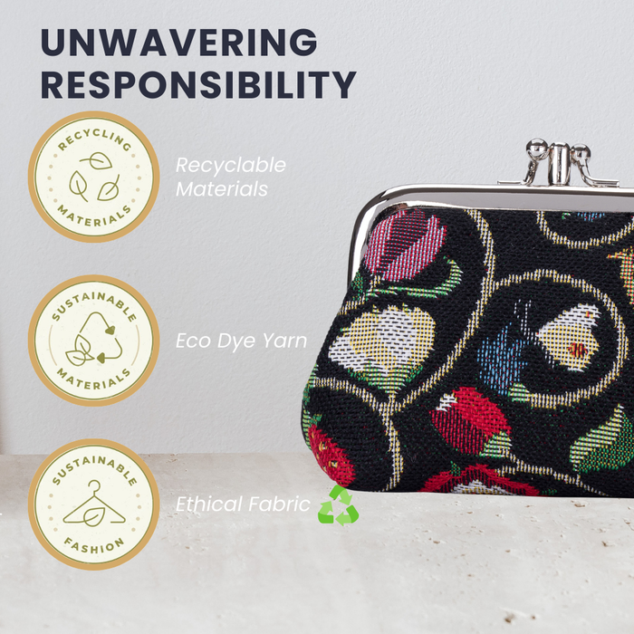 FRMP-JACOB | JACOBEAN DREAM COIN CLASP FRAME PURSE WALLET