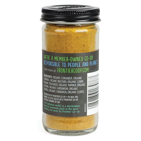 Frontier Co-Op Organic Curry Powder 1.9 oz - Spices
