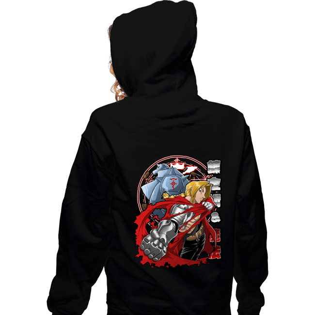 Zippered Hoodies, Unisex / Small / Black