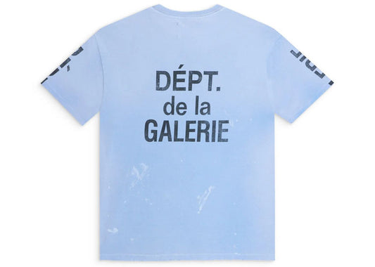 Gallery Dept. Painted French Collector Tee Acid Blue
