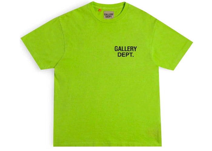Gallery Dept. Souvenir T-shirt Lime Green