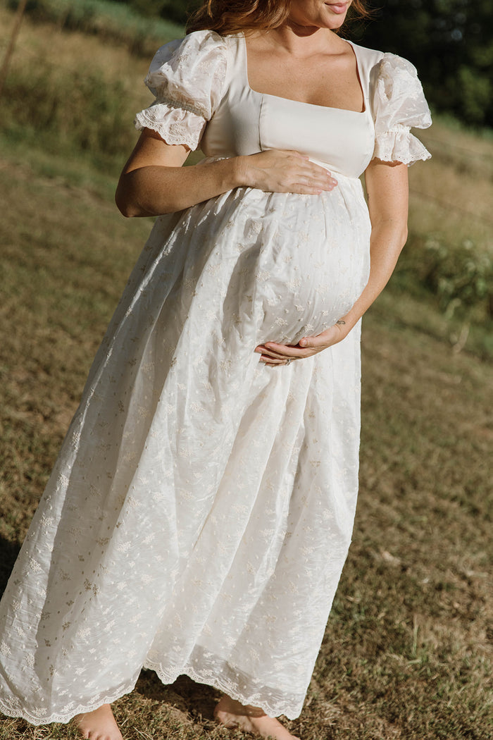 Georgia Maxi Dress in Ivory *9/30 PRE-ORDER*