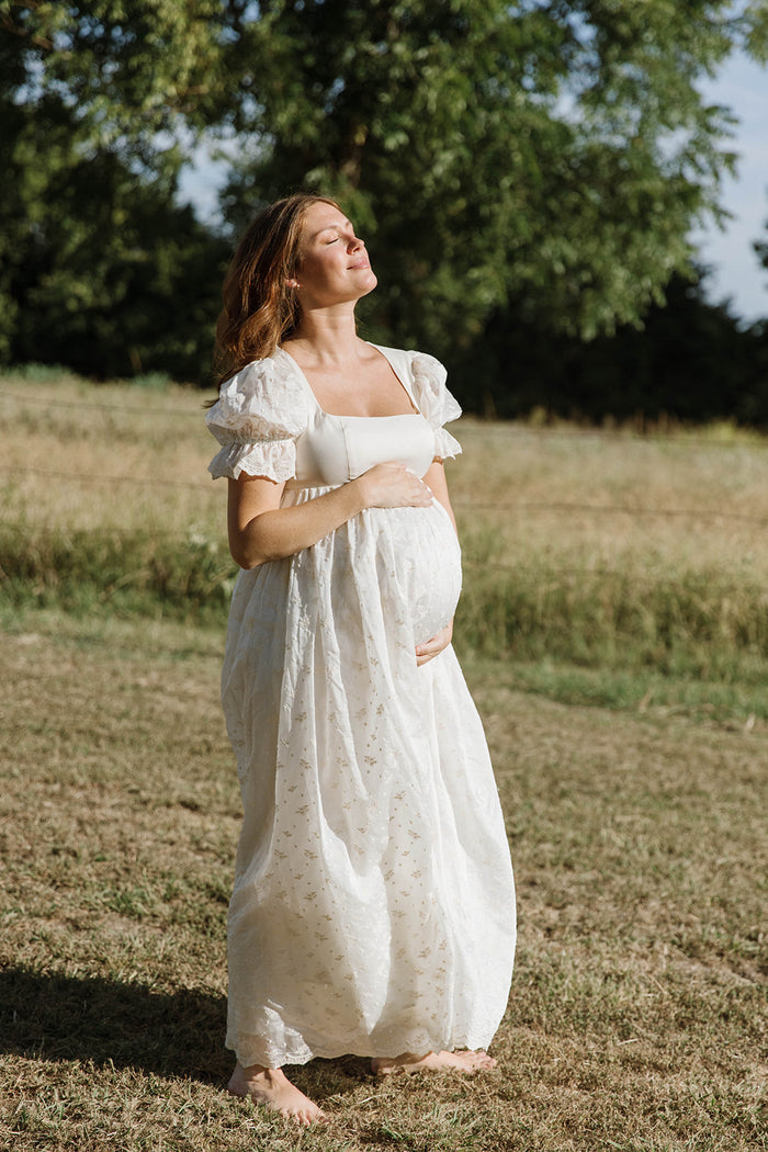 Georgia Maxi Dress in Ivory *9/30 PRE-ORDER*