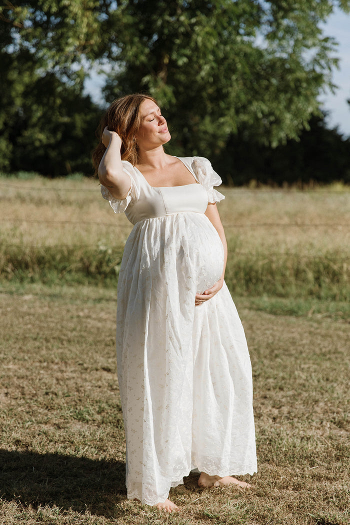 Georgia Maxi Dress in Ivory *9/30 PRE-ORDER*