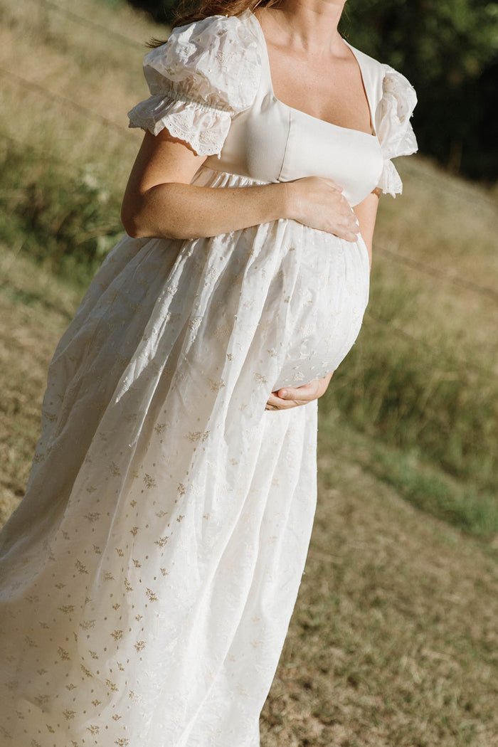 Georgia Maxi Dress in Ivory *9/30 PRE-ORDER*
