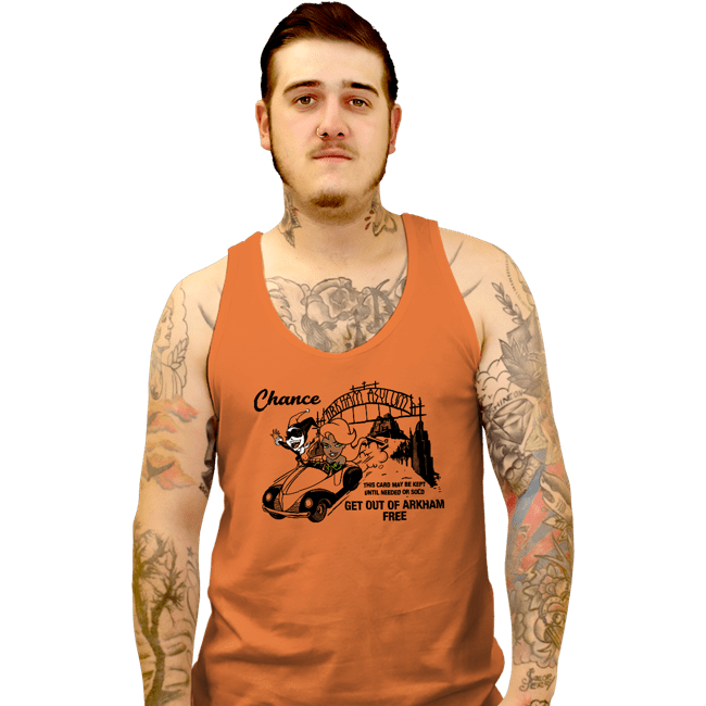 Tank Top, Unisex / Small / Orange
