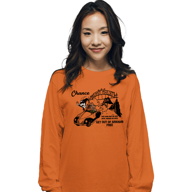 Long Sleeve Shirts, Unisex / Small / Orange