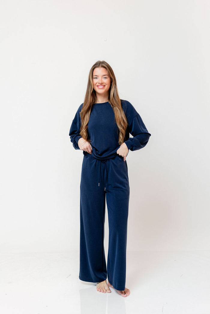Giovanna Set in Slate Navy