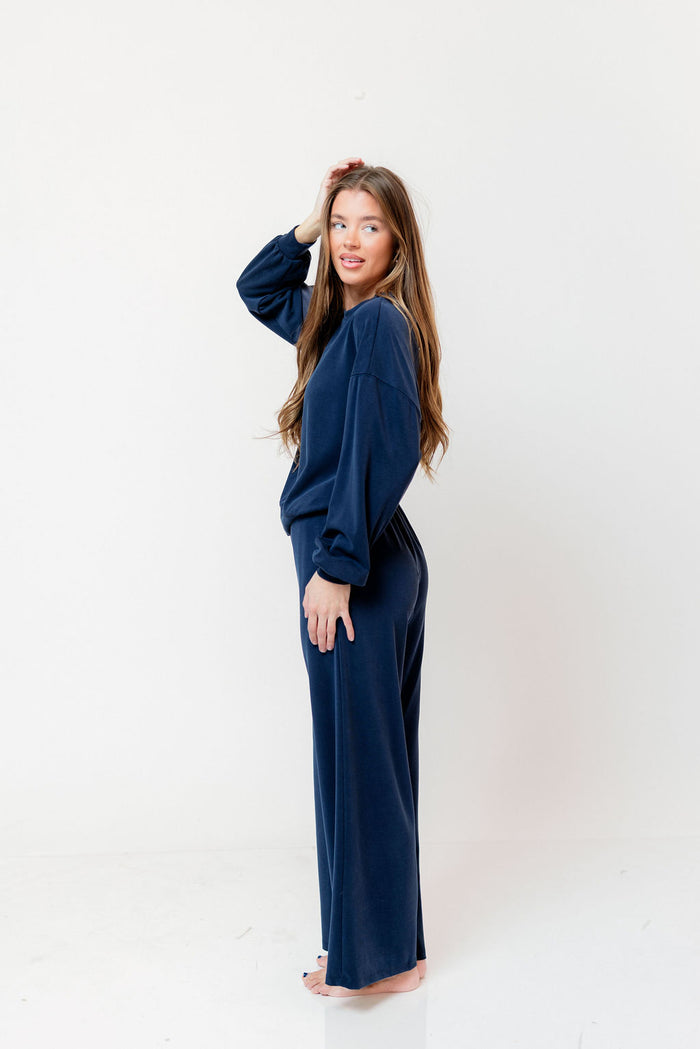 Giovanna Set in Slate Navy