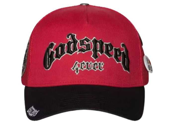 Godspeed GS Forever Trucker Hat Red/Black