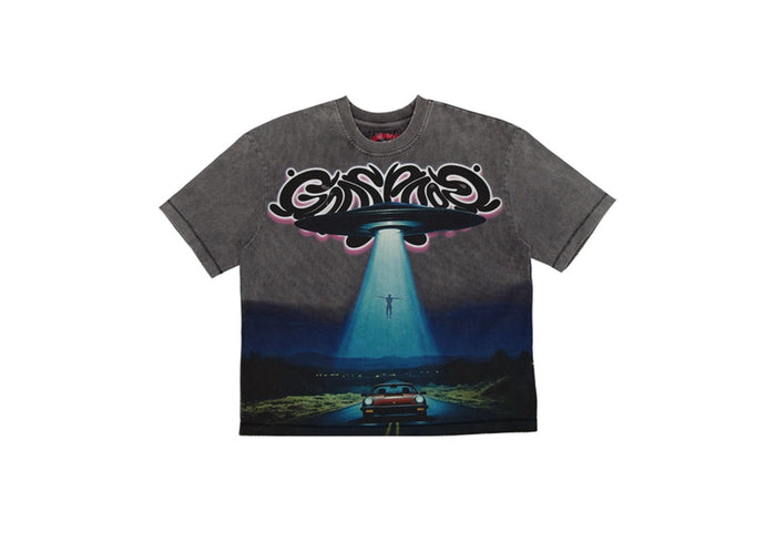 Godspeed O.B.E Abduction T-Shirt Grey Wash