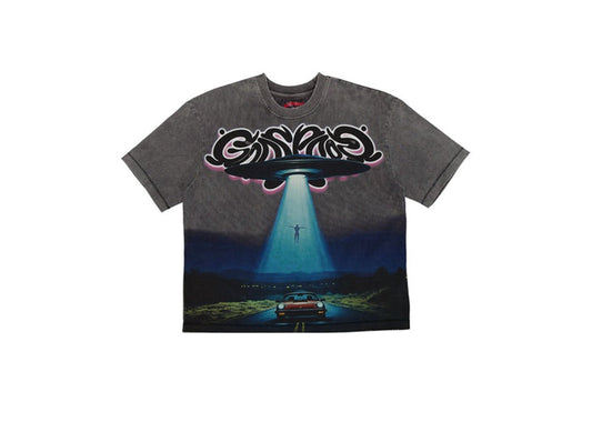 Godspeed O.B.E Abduction T-Shirt Grey Wash