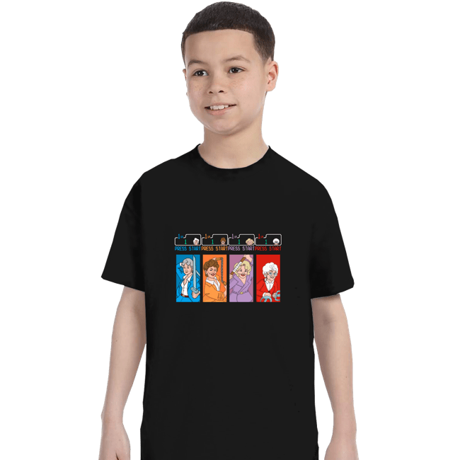 Daily_Deal_Shirts T-Shirts, Youth / XS / Black Golden Ninjas