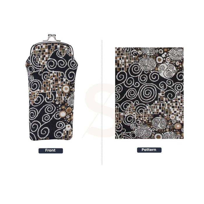 GPCH-KISS | GUSTAV KLIMT THE KISS GLASSES SUNGLASSES POUCH CASE