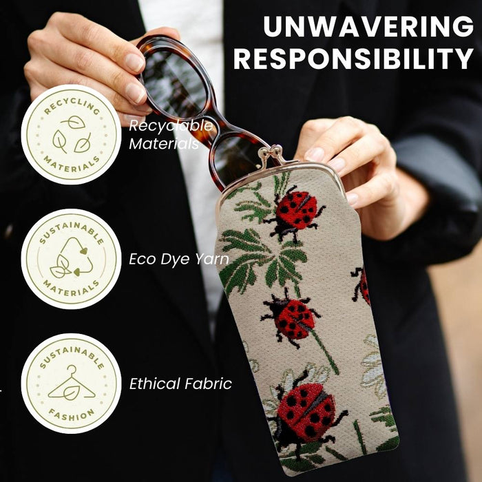 GPCH-LDBD | LADYBUG GLASSES SUNGLASSES POUCH CASE