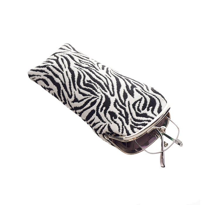 GPCH-ZEBRA | Zebra Glasses Pouch