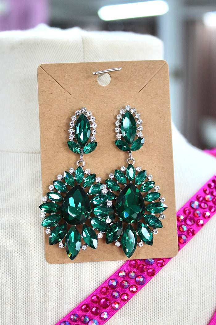 Grace Earrings (Green)
