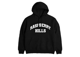 GV GALLERY BLACK OG RASPBERRY HILLS HOODIE