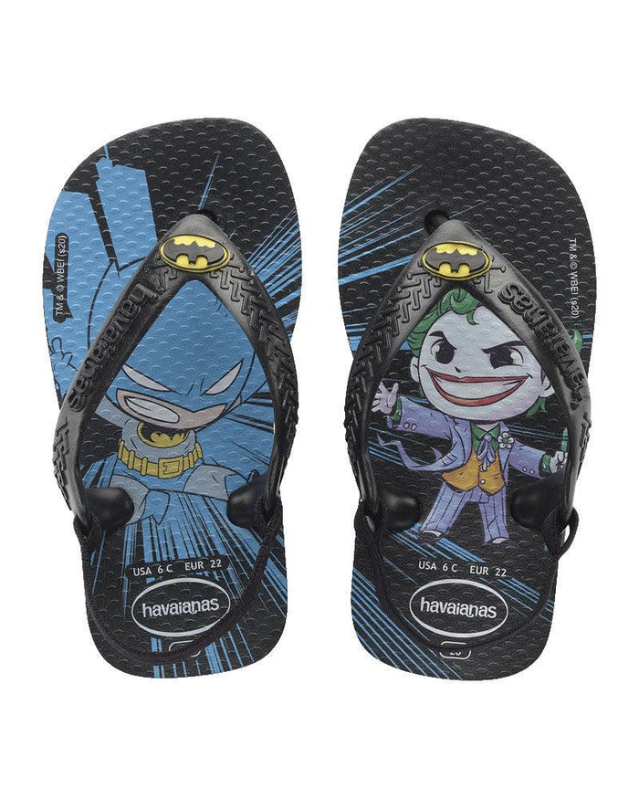 Havaianas Heroes Baby-Black/Black-US 4.0C-Skiforce Australia