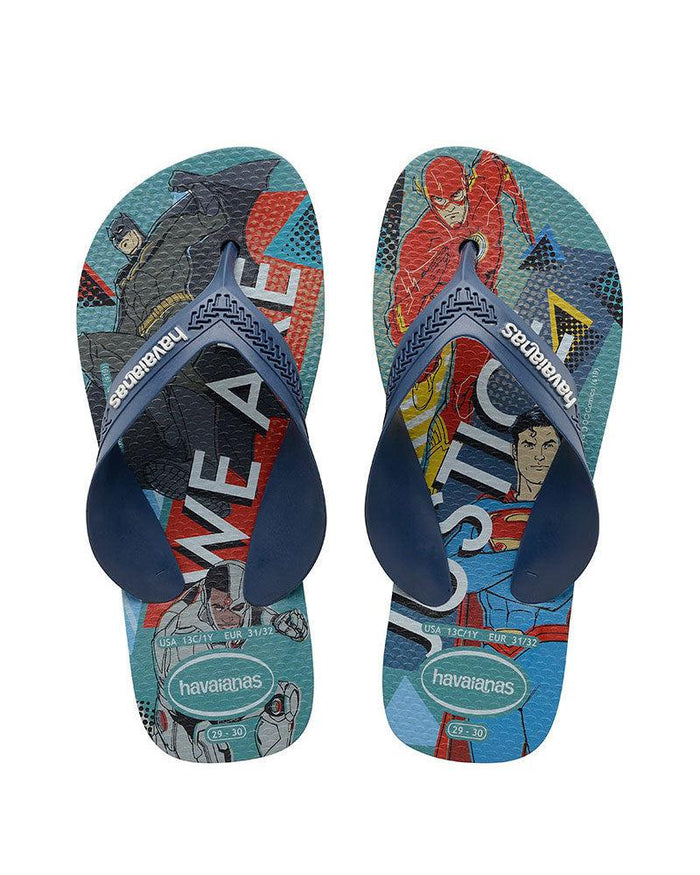 Havaianas Max Heroes Kids-Navy/Navy-US 9.0C-Skiforce Australia