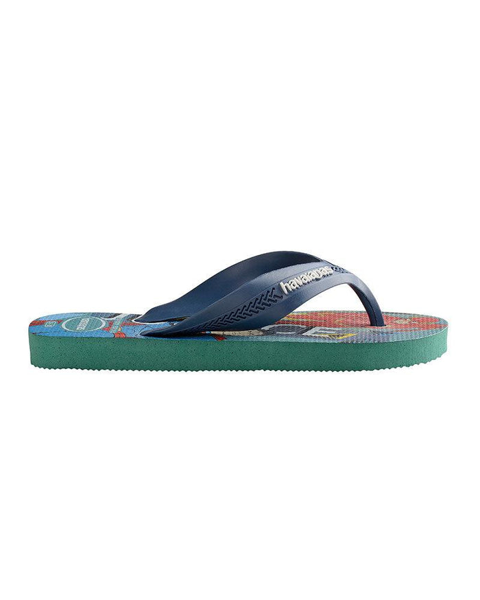 Havaianas Max Heroes Kids-Navy/Navy-US 9.0C-Skiforce Australia