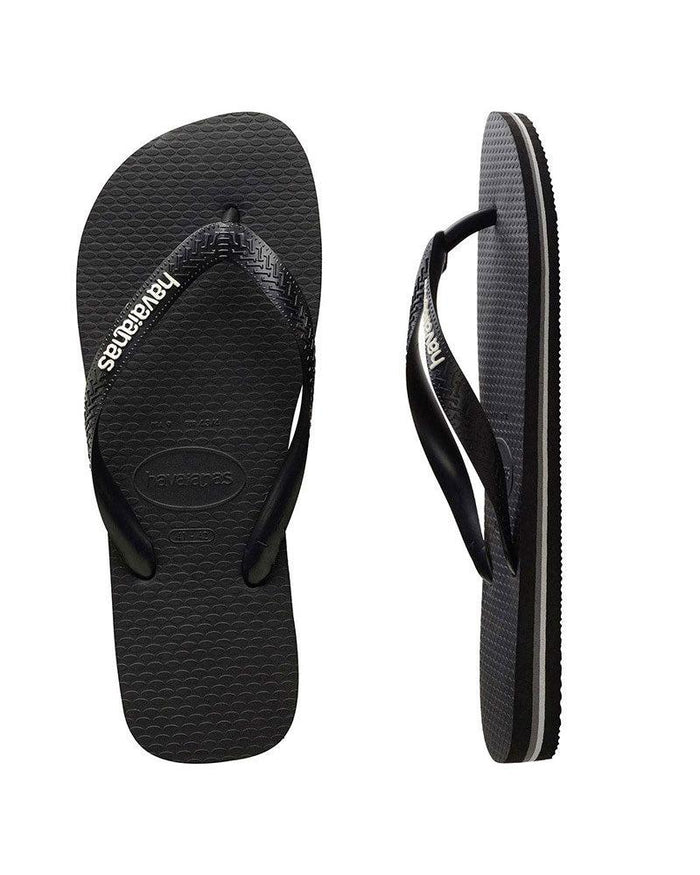 Havaianas Rubber Logo-Black/Glacial White-US 5.0-Skiforce Australia