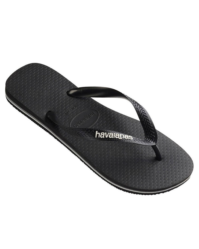 Havaianas Rubber Logo-Black/Glacial White-US 5.0-Skiforce Australia