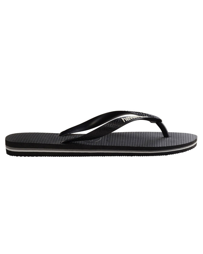 Havaianas Rubber Logo-Black/Glacial White-US 5.0-Skiforce Australia