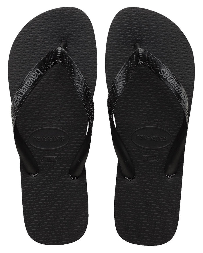 Havaianas Rubber Logo-Black/Steel-US 5.0-Skiforce Australia