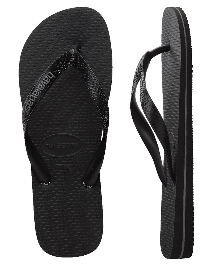 Havaianas Rubber Logo-Black/Glacial White-US 5.0-Skiforce Australia