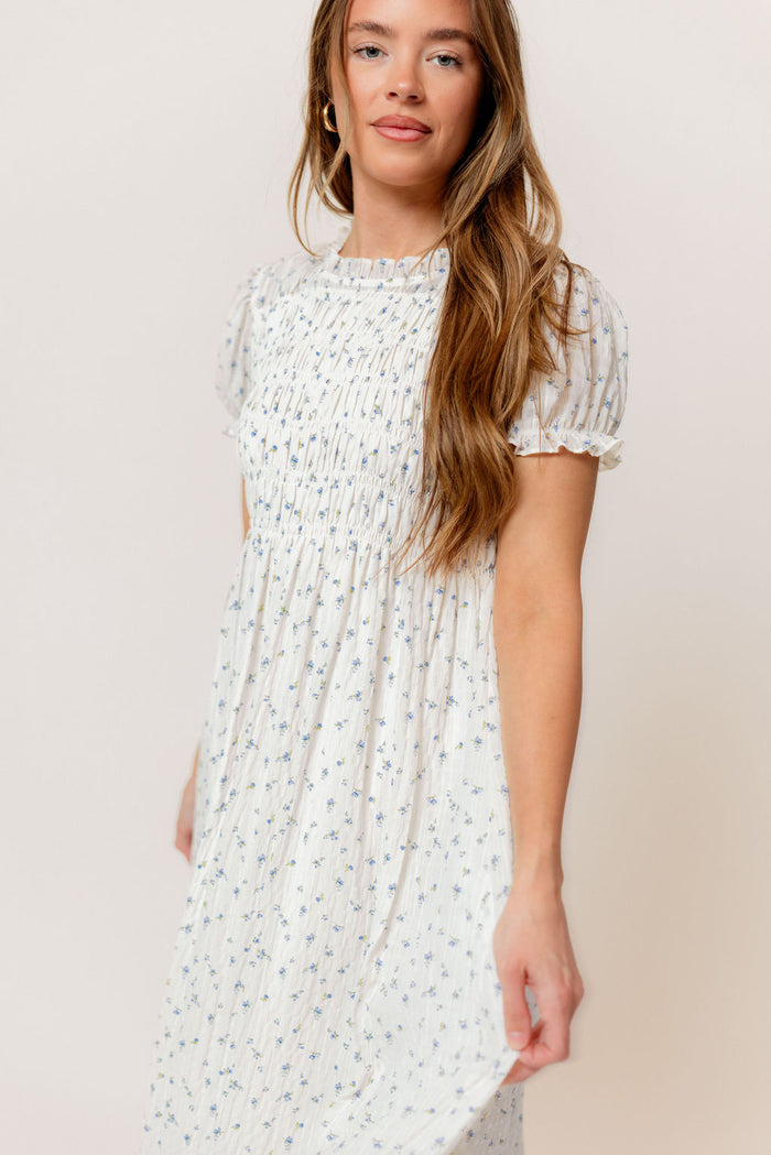 Hearthstone Maxi Dress in Off-White - Bump Friendly *Final Sale*