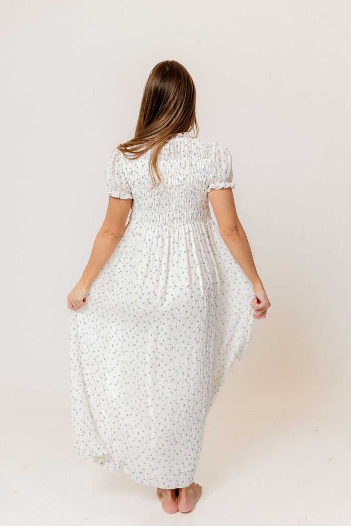 Hearthstone Maxi Dress in Off-White - Bump Friendly *Final Sale*