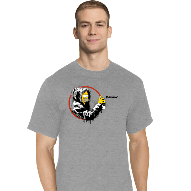 Shirts T-Shirts, Tall / Large / Sports Grey Homesy
