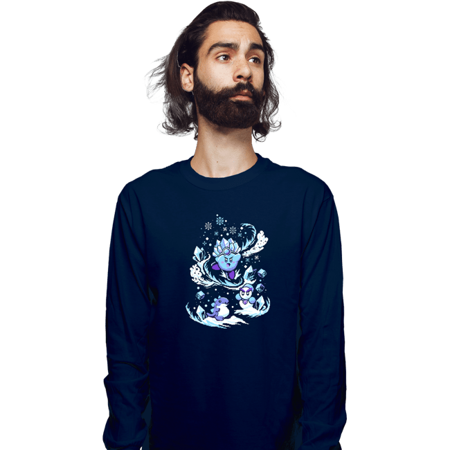 Long Sleeve Shirts, Unisex / Small / Navy