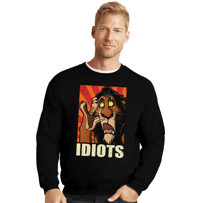 Crewneck Sweater, Unisex / Small / Black