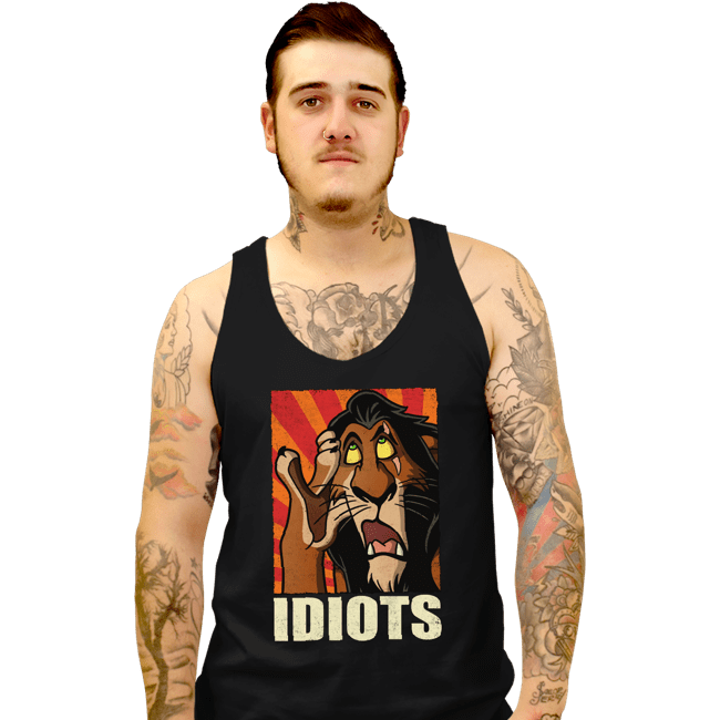 Tank Top, Unisex / Small / Black