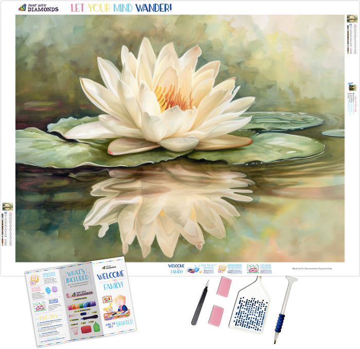 Intimate View Of A Lotus Flower