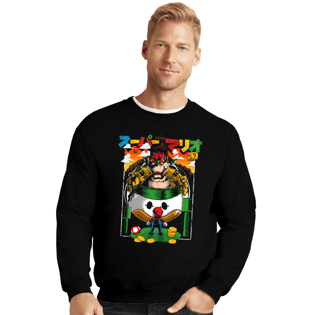Crewneck Sweater, Unisex / Small / Black