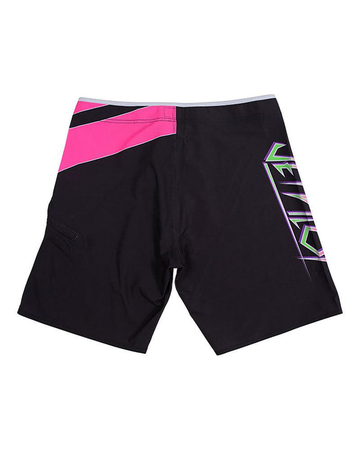 Jetpilot Sideswipe Men's Rideshort-Black/Pink-28-Skiforce Australia